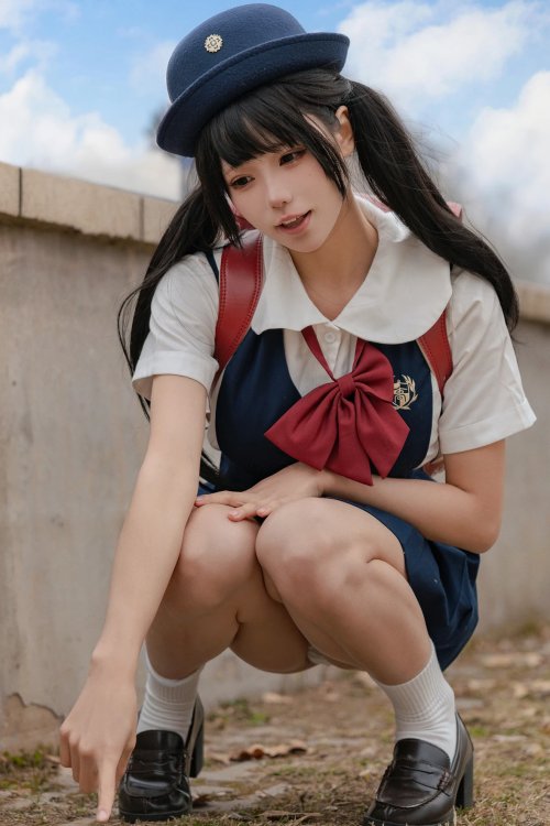 咬一口兔娘 捕获水手服