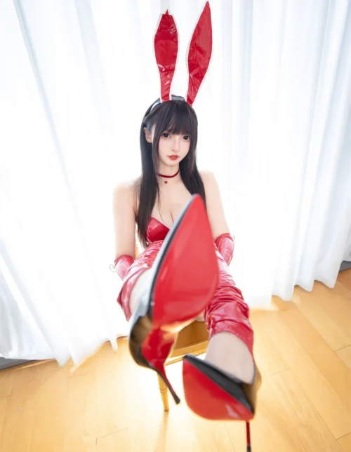 神楽板真冬 红兔迎春