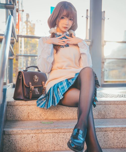 雪晴 夕阳学妹